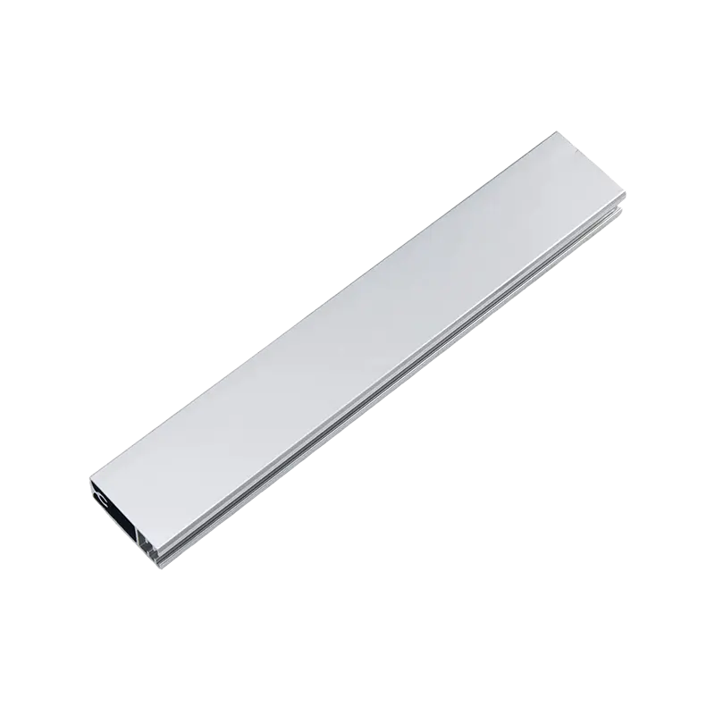 Profil aluminium penutup shower oksidasi cerah intensitas tinggi