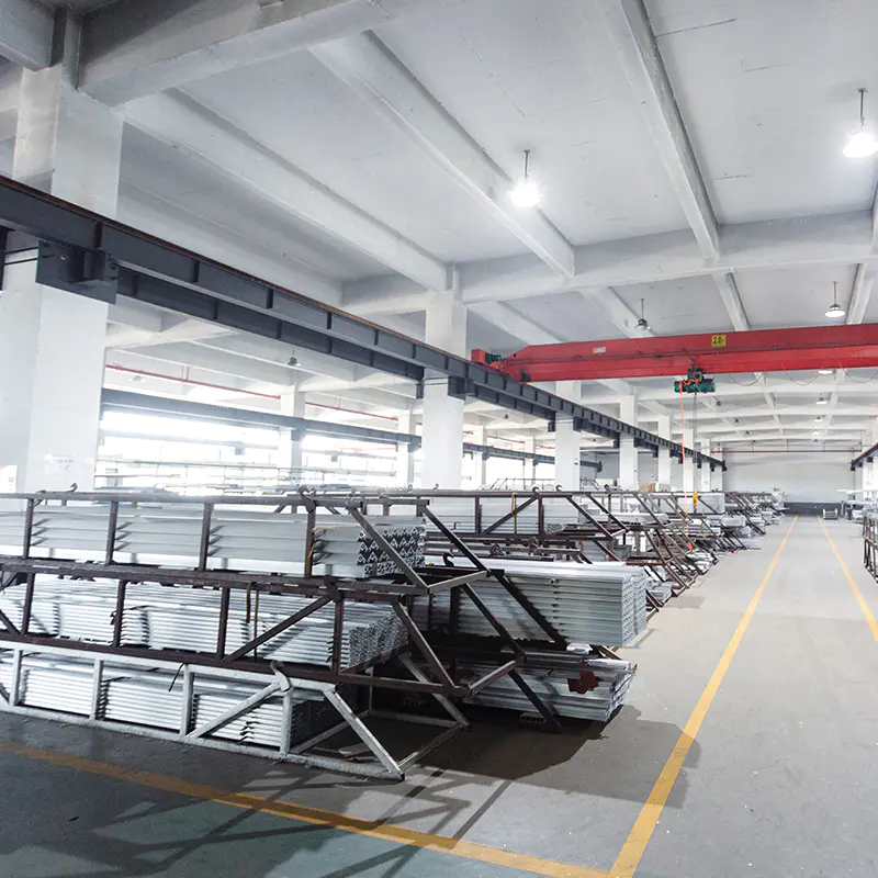 Profil aluminium mobil elevator yang ringan dan tahan korosi