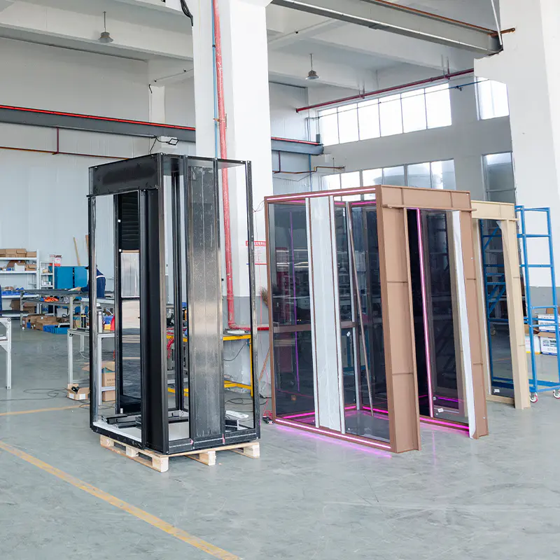 Profil aluminium mobil elevator anodisasi berkekuatan tinggi